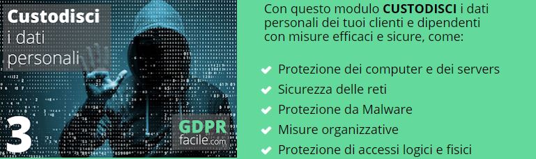 GDPRfacile.com, Privacy e documentazione