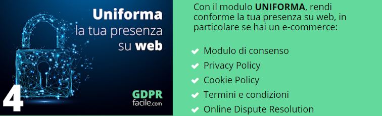 GDPRfacile.com, Privacy e documentazione